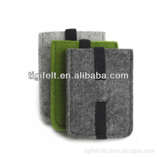 durable felt cellphone cases for iphone4 and iphone5